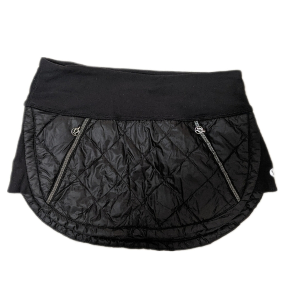 LULULEMON • Quilted run, jog, ski skirt